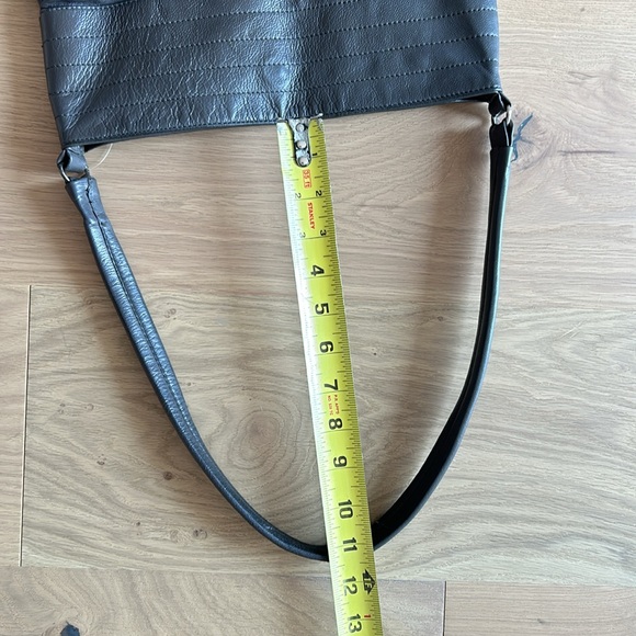 Grey leather purse by NAF NAF - Picture 7 of 10